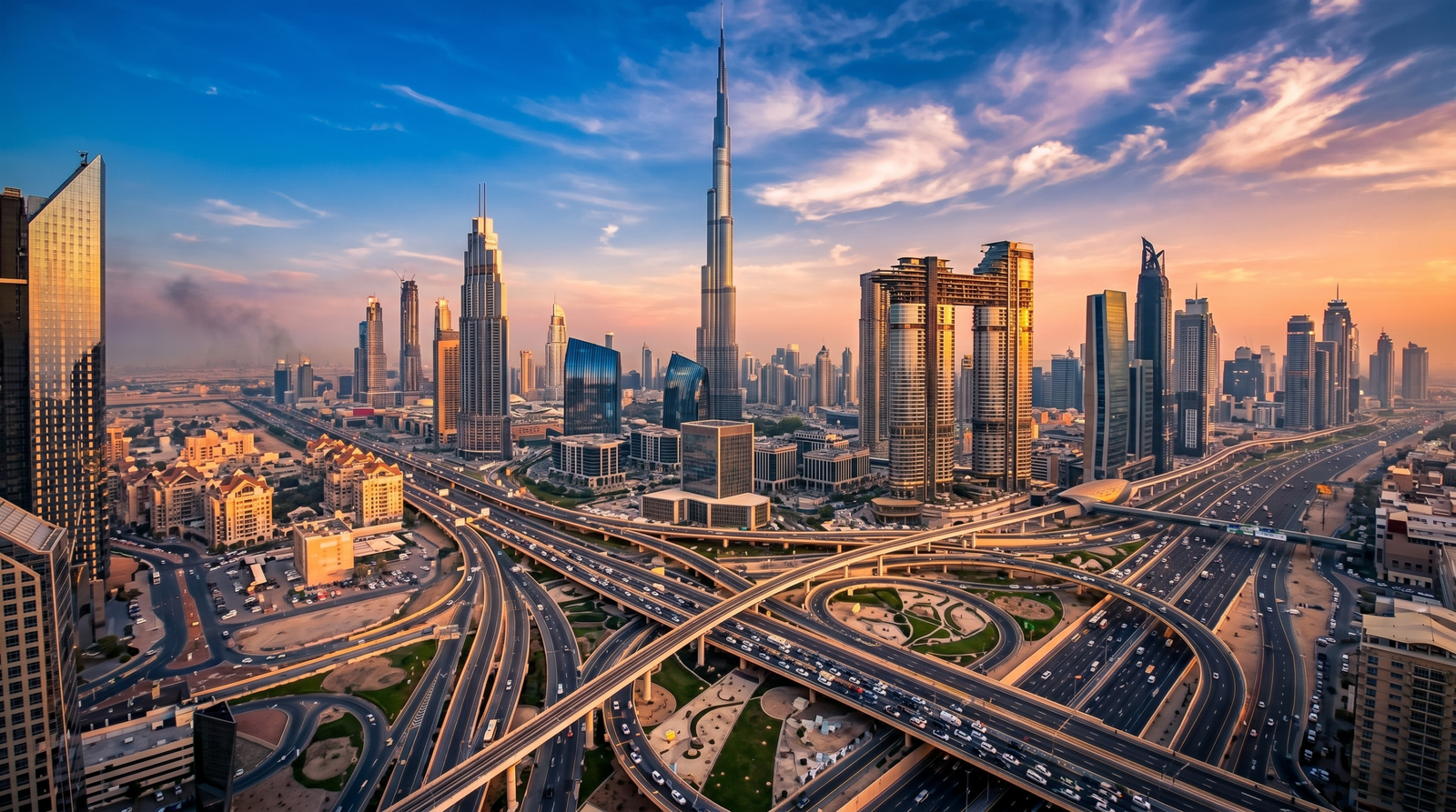 Luxury UAE Dubai Skyline